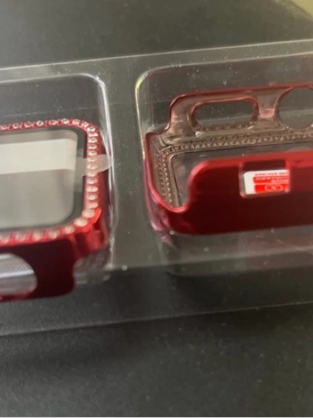 Two Compatible for 42 mm Apple Watch Case with Screen Protector -New